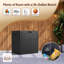 EHHLY 33 Gallon Deck Box, Small Outdoor Storage Box Waterproof, Lockable Secure Package Bin Delivery Box for Outside Front Porch, Delivery Driver Snack Box for Porch-102631605