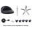 Backed Adjustable Height Ergonomic Lab Stool Wheels-1053038149
