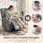 360° Swivel Rocker Recliner Chair With Adjustable Footrest, Rocking Chair Nursery With Phone Stand & Cup Holder-1230843315