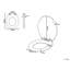 Toilet Seat INIRIDA Black