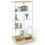 Vitrine moderne en verre avec 2 grands tiroirs-1592967205