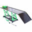 Élévateur pneumatique pneumatique 1000 lb Table élévatrice de capacité pour VTT / motocyclette mobile, vérin manuel / pneumatique robuste avec rampe amovible