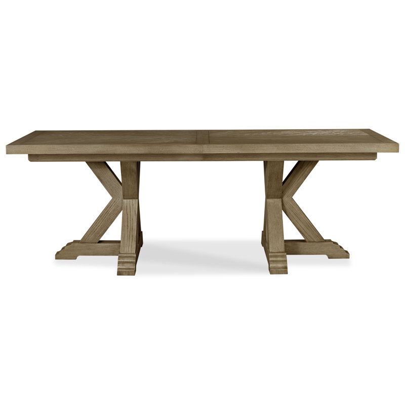 Monogram Extendable Oak Dining Table