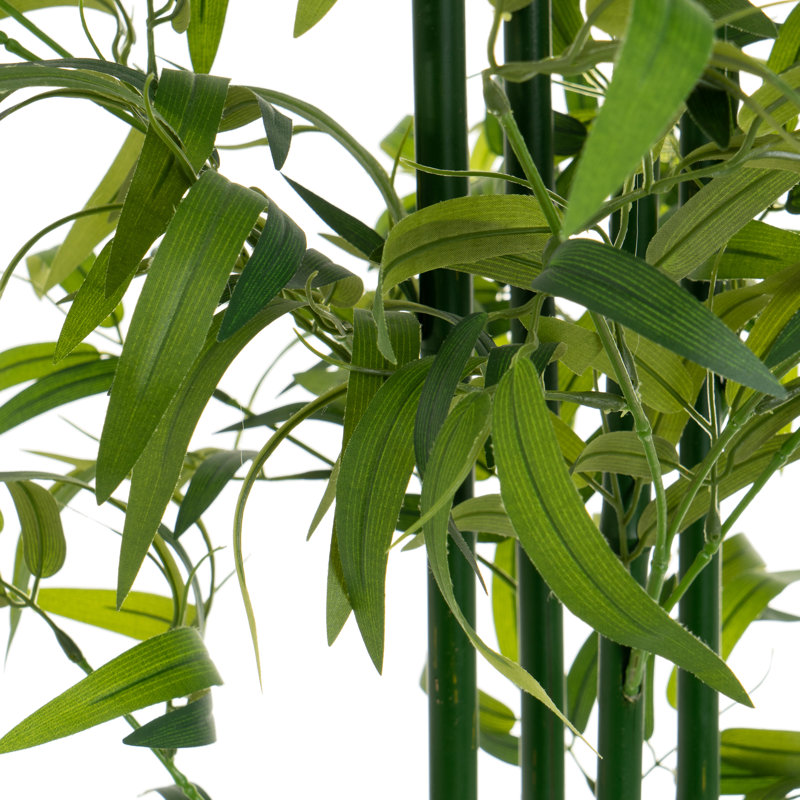 Faux Bamboo Tree in Pot, 94cm H x 70cm W x 70cm D