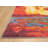 Stylish and Durable Hand-knotted Sophisticated Abstract Wool Indoor Red Rectangle Area Rugs-27327271