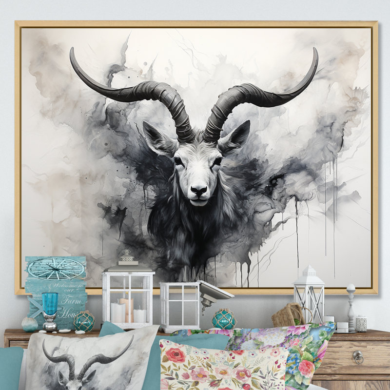 Marcellene, antilope_106406, H 12 po x l 20 po x P 1 po, Toile tendue