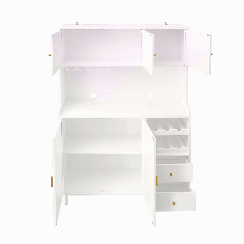 Armoire de rangement décorative convenant au salon, à la chambre à coucher, à la salle à manger et au bureau