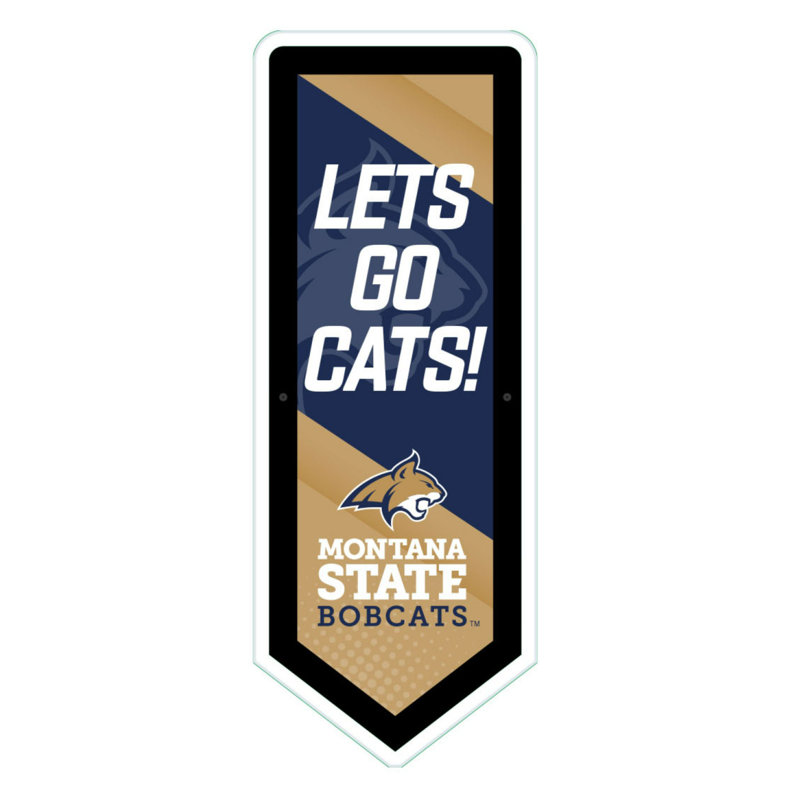 Enseigne murale NCAA Team Pennant, Université de Montana State