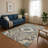 Premium Machine Washable Mayfield AMF1947 Global Rug-1442077585