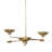 Lund Chandelier-Burnt Brass