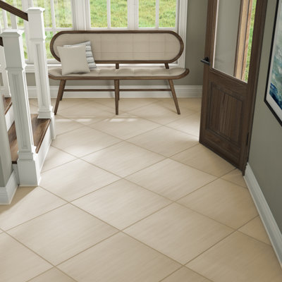 Refinery 24'' W x 24'' L Porcelain Singular Tile
