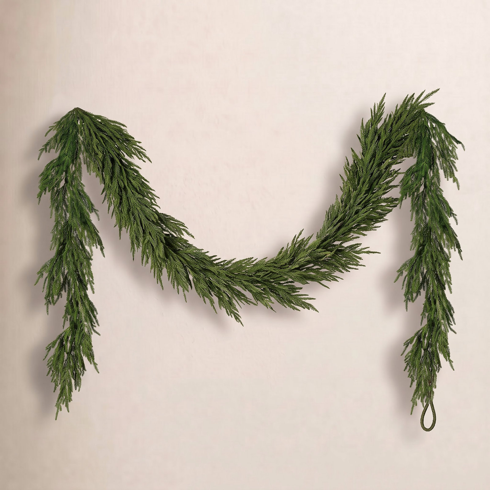 60'' in. Faux Pine Garland, Green