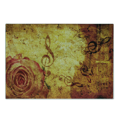 East Urban Home Glass Christam Cutting Board