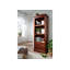 Oxford 178 cm H x 68 cm W Solid Wood Standard Bookcase