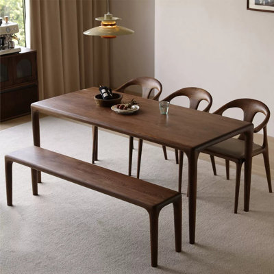 High quality black walnut dining table