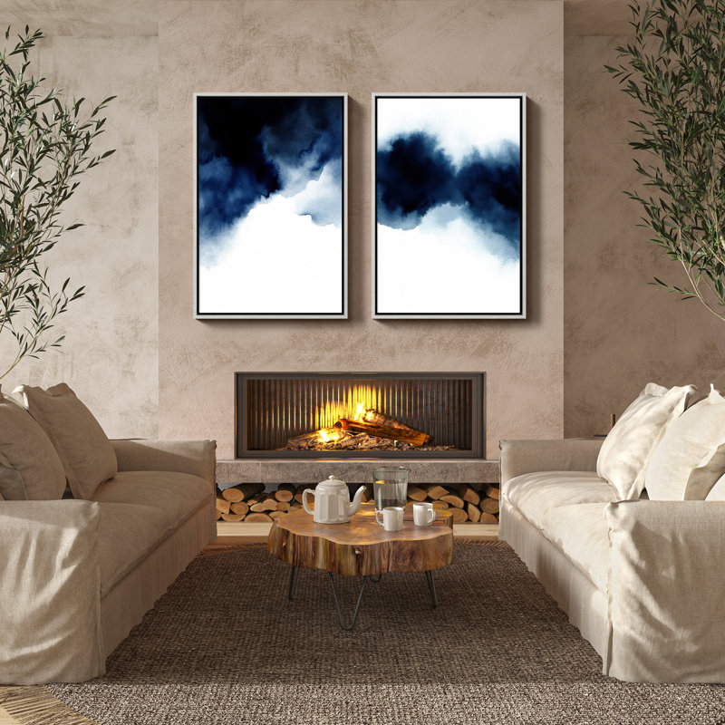 Art mural encadré, rétro, antique et classique pour chambre à coucher - 24 po x 36 po, H 36 po x l 24 po, Blanc