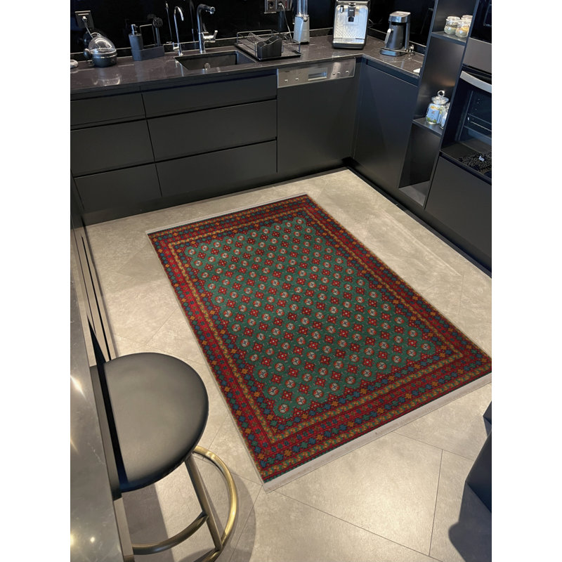Tapis rectangulaire Debbora, Tapis de couloir 4 pi x 9 pi 11 po