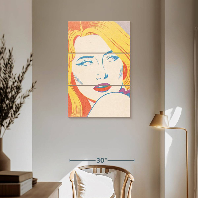 Leisha Woman, 57" H x 36" W