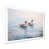 White Picture Framed
