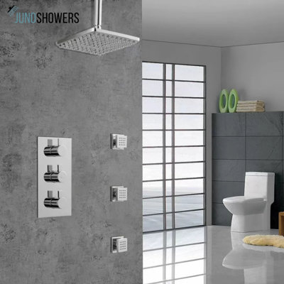 Polished chrome basin faucet with ceramic cartridge and easy installation