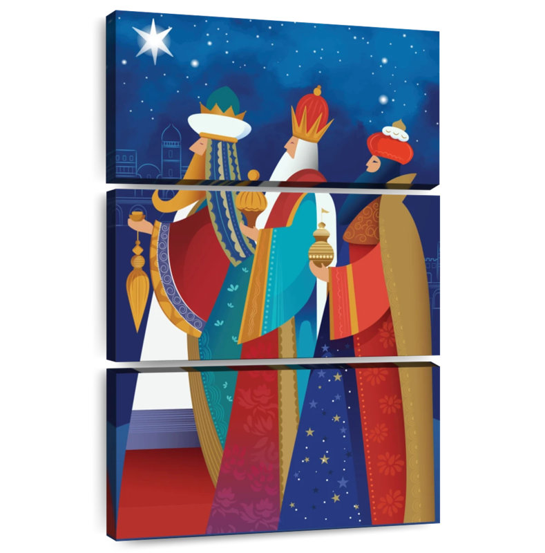 Lelend Biblical Magi, H 38 po x l 24 po