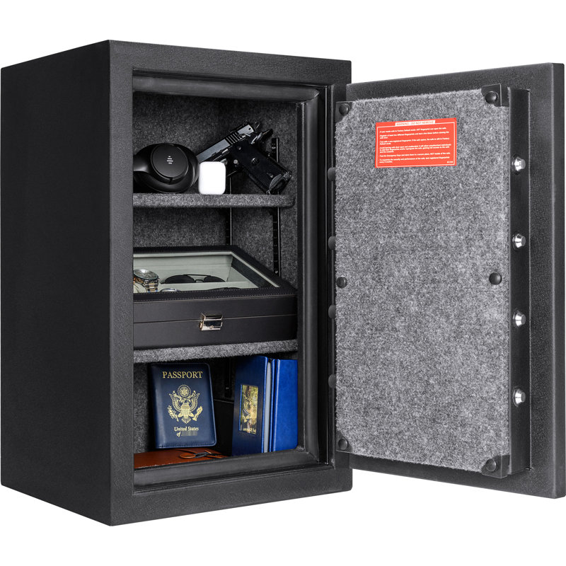 2.02 Cubic Ft Fire Safe With Programmable Access Options Biometric Protection And Motion Sensor