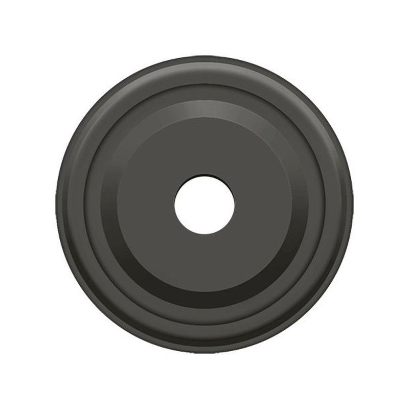 Metal Knob Backplate, Oil-Rubber Bronze