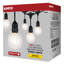 Guirlande lumineuse à DEL 24 pi Kelvina - Comprend 12 ampoules G25 - 2000 K - 120 Volts
