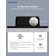 ELEGRP Smart Dimmer Light Switch, Single Pole/3 Way, 2.4Ghz Wi-Fi Touch Dimmer Compatible With Alexa And Google Assistant, Neutral Wire Required, No Hub Required, UL And FCC Listed,  1 PC