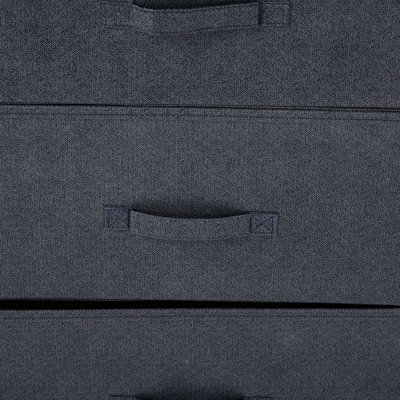 Commode de rangement 4 tiroirs Abing