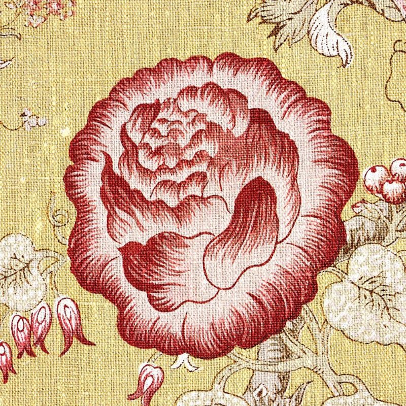 Tissu Josephine, Ocre