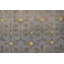 Soft Color Antique Oversized Geometric Floral Pattern Indian Dhurrie Rug