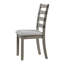 Ensemble de 2 chaises d'appoint Cushra