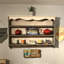 Dual-colour Kitchen Wall Hanging Cabinet