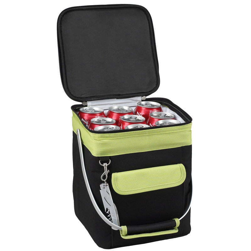 Multi Purpose Cooler Carrier, Black with Apple