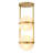 Dover 8 - Light Antique Brass Sphere Pendant