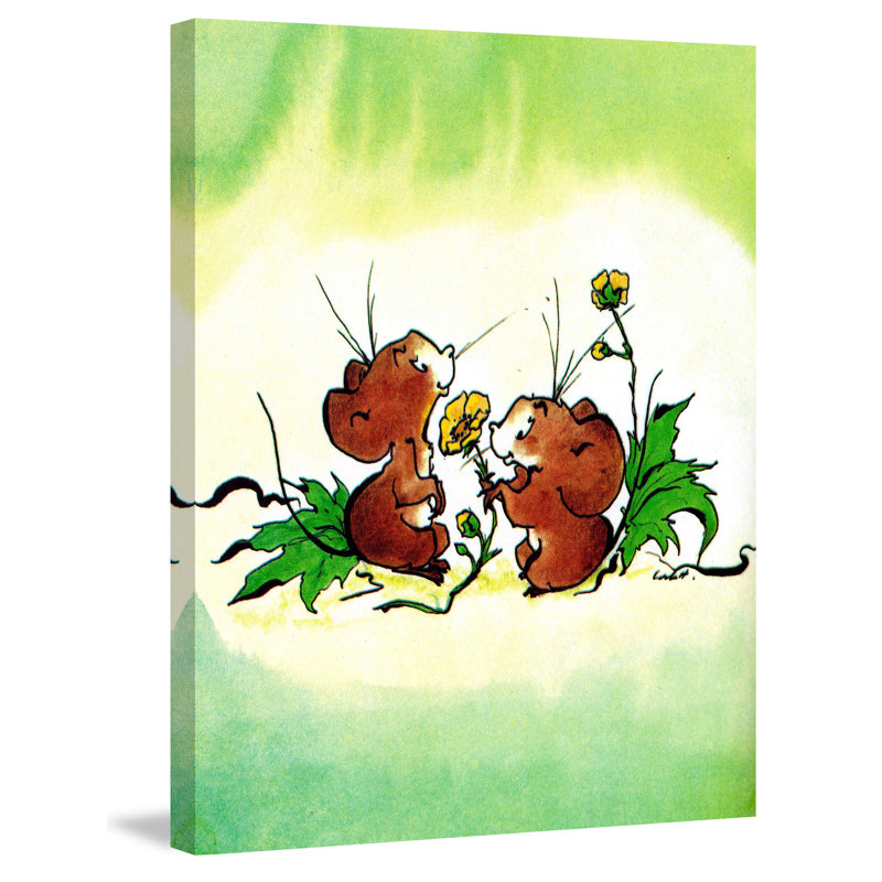 «Mouses», reproduction sur toile tendue, H 48 po x l 40 po