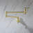 Wall Mount Folding Kitchen Pot Filler Faucet-124897528