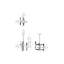 Mikado 10 - Light LED Chandelier