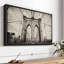 " Monochrome Brooklyn Bridge Wall Art "-1625202295