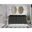 Meuble-lavabo double avec plateau Charlotte 84-95023002