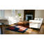 Magnifique tapis chinois antique en laine à motif géométrique Art Deco