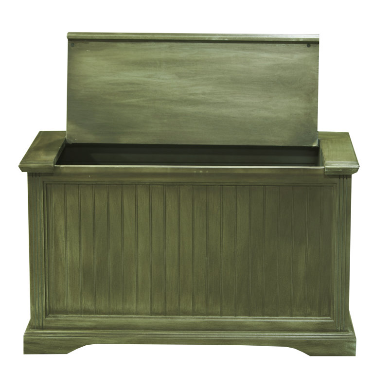 Southmead Solid Wood Storage Bench, Autumn Sage