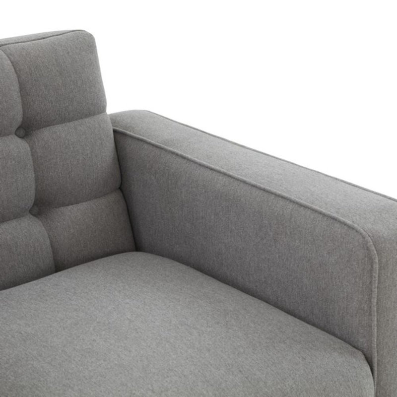 Chaise d'appoint capitonnée 33,1 po de largeur
