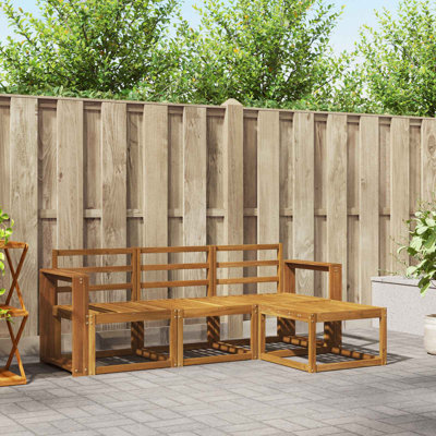 Outdoor Sofa Set Sectional Garden Furniture Terrace Seating Modern