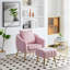 Fauteuil d'appoint avec repose-pieds-446476391