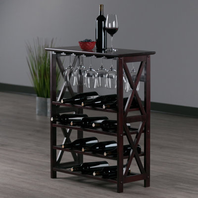 Bathurst 24 - Bottle Wine Bottle & Glass Rack
