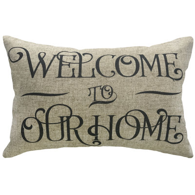 Linen Reversible Throw Pillow