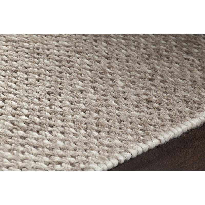 Cutright Wool Abstract Indoor Rug, Rectangle 7'9" x 10'6"