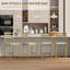 Counter Stool with Metal Frame